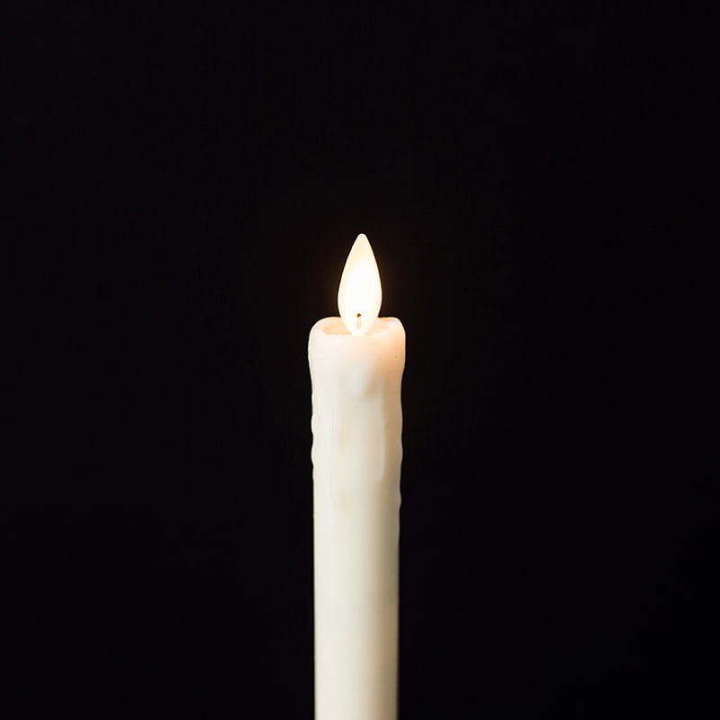 2 بسته شمع های مخروطی بدون شعله قطره چکان